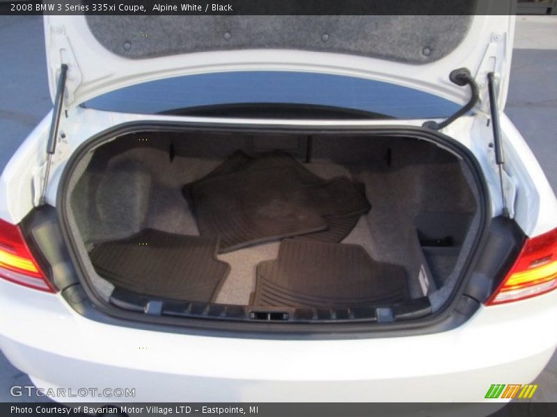 Alpine White / Black 2008 BMW 3 Series 335xi Coupe