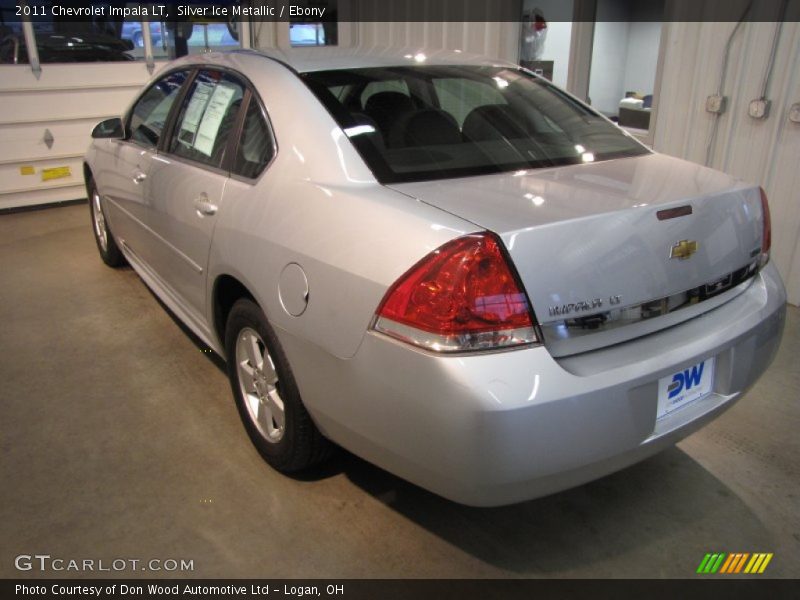 Silver Ice Metallic / Ebony 2011 Chevrolet Impala LT