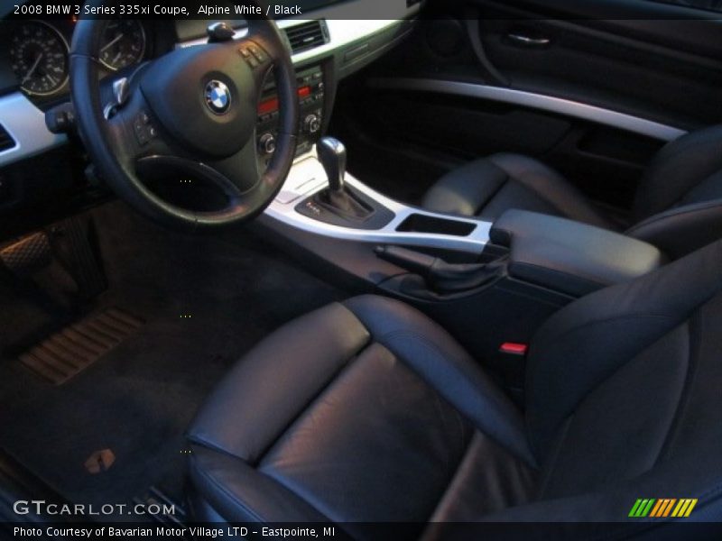 Alpine White / Black 2008 BMW 3 Series 335xi Coupe