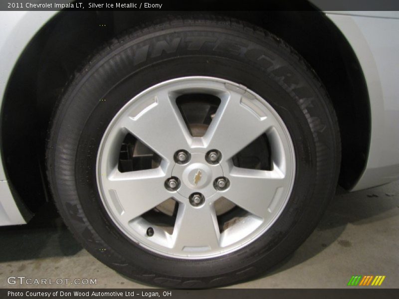 Silver Ice Metallic / Ebony 2011 Chevrolet Impala LT