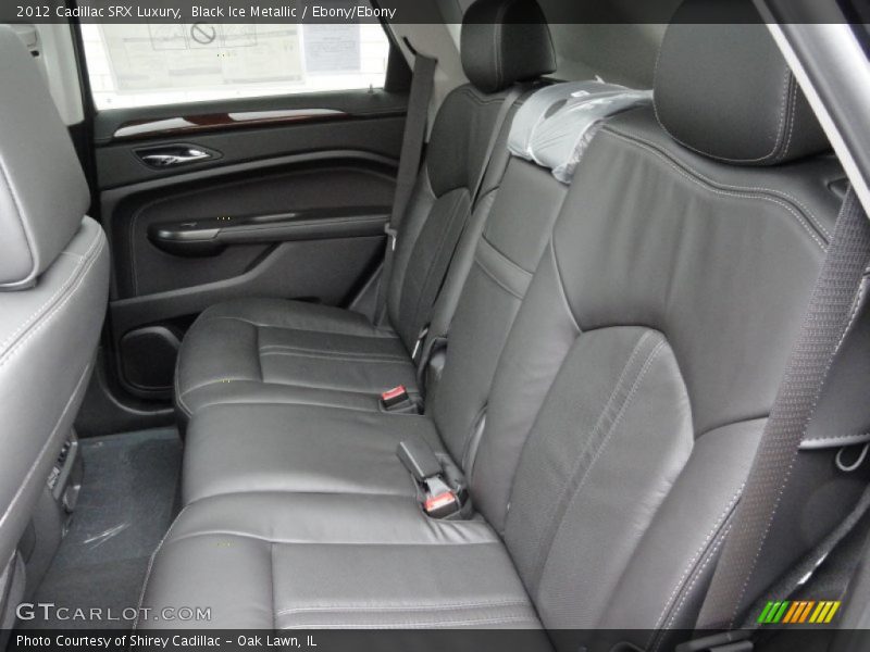 Black Ice Metallic / Ebony/Ebony 2012 Cadillac SRX Luxury