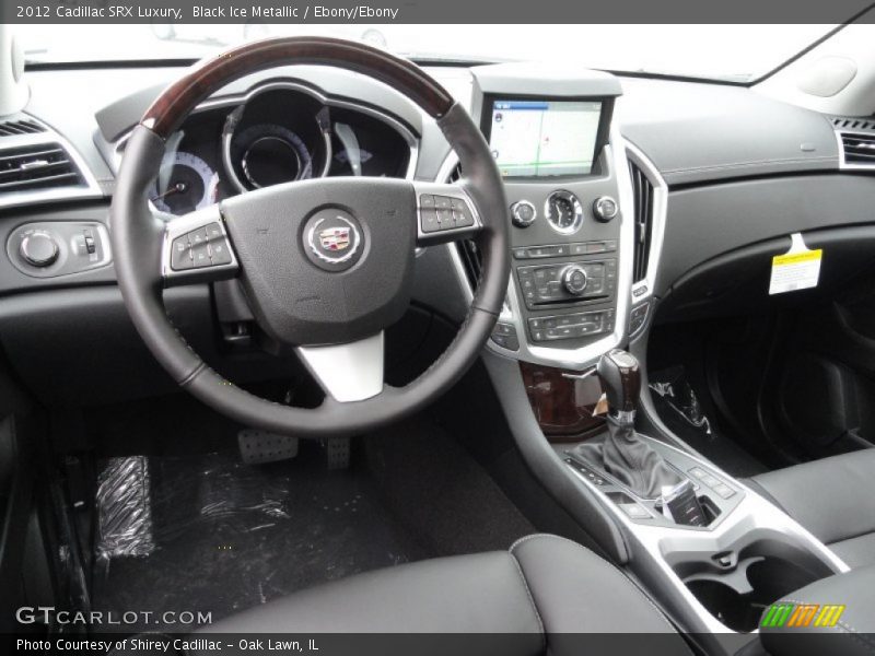 Dashboard of 2012 SRX Luxury