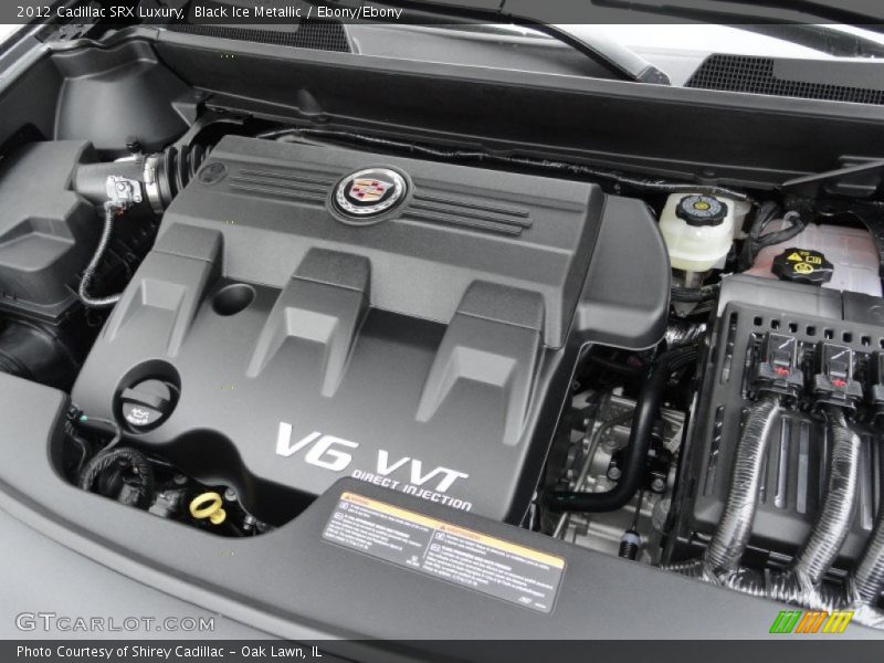 2012 SRX Luxury Engine - 3.6 Liter DI DOHC 24-Valve VVT V6
