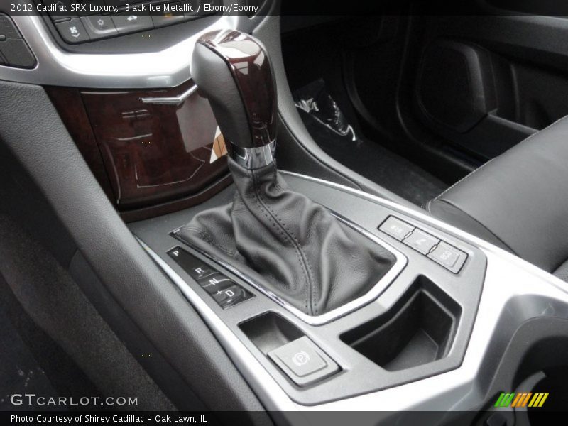 Black Ice Metallic / Ebony/Ebony 2012 Cadillac SRX Luxury