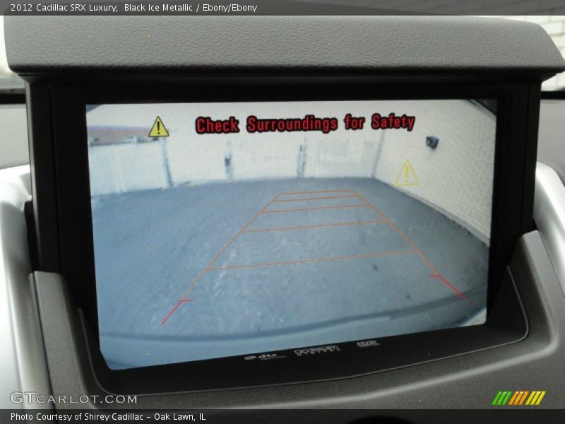 Black Ice Metallic / Ebony/Ebony 2012 Cadillac SRX Luxury