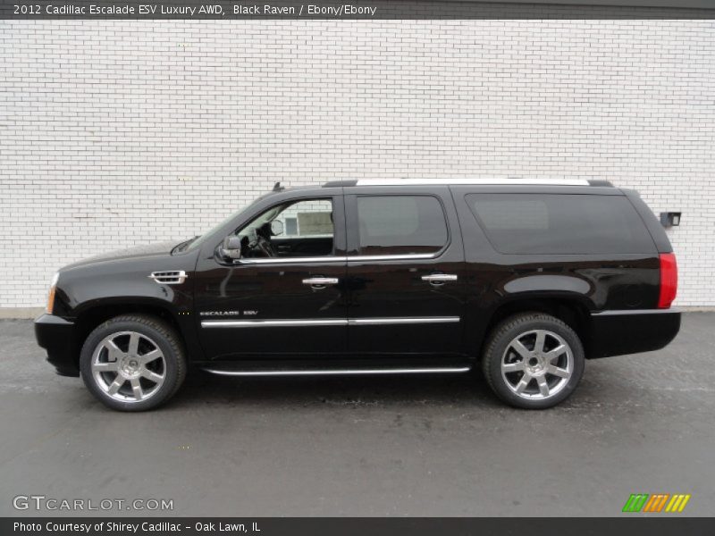  2012 Escalade ESV Luxury AWD Black Raven