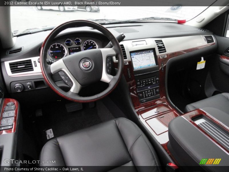 Dashboard of 2012 Escalade ESV Luxury AWD