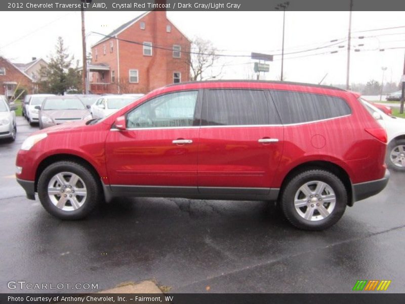  2012 Traverse LT AWD Crystal Red Tintcoat