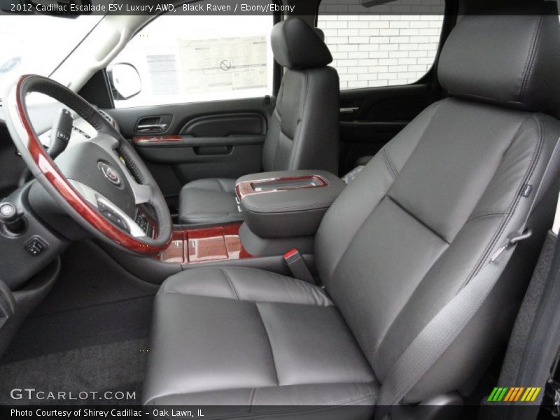  2012 Escalade ESV Luxury AWD Ebony/Ebony Interior