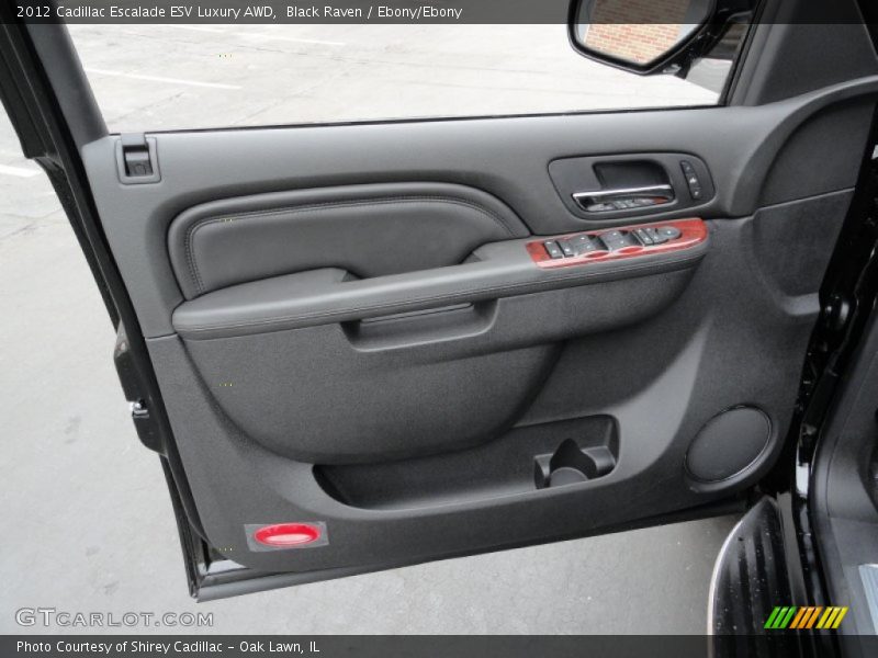 Door Panel of 2012 Escalade ESV Luxury AWD