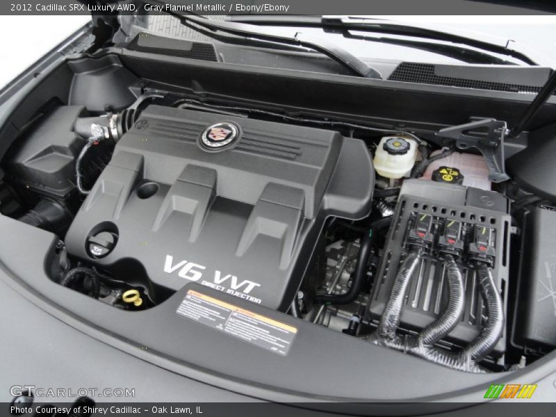  2012 SRX Luxury AWD Engine - 3.6 Liter DI DOHC 24-Valve VVT V6