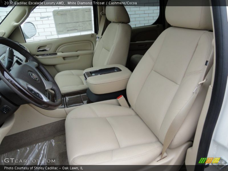  2012 Escalade Luxury AWD Cashmere/Cocoa Interior