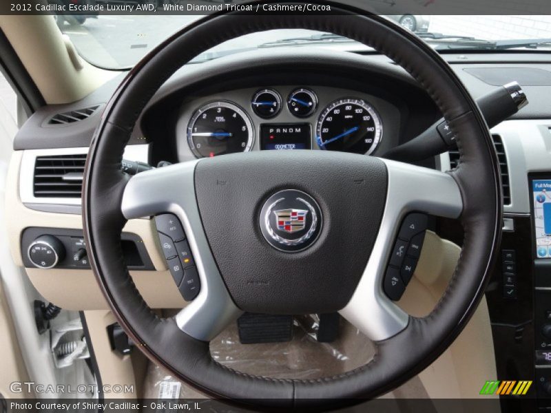 2012 Escalade Luxury AWD Steering Wheel