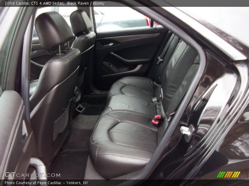 Black Raven / Ebony 2009 Cadillac CTS 4 AWD Sedan