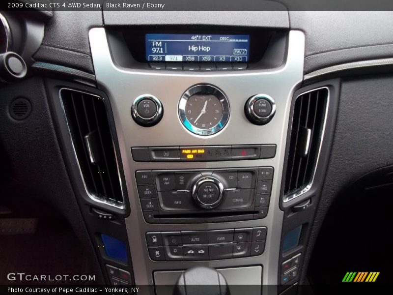 Black Raven / Ebony 2009 Cadillac CTS 4 AWD Sedan