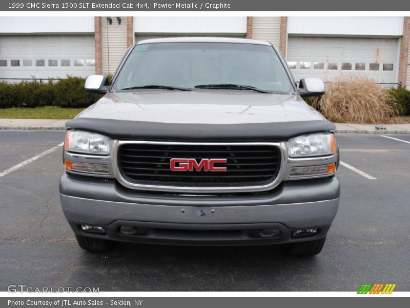 Pewter Metallic / Graphite 1999 GMC Sierra 1500 SLT Extended Cab 4x4