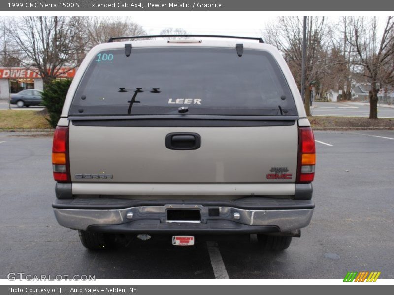 Pewter Metallic / Graphite 1999 GMC Sierra 1500 SLT Extended Cab 4x4