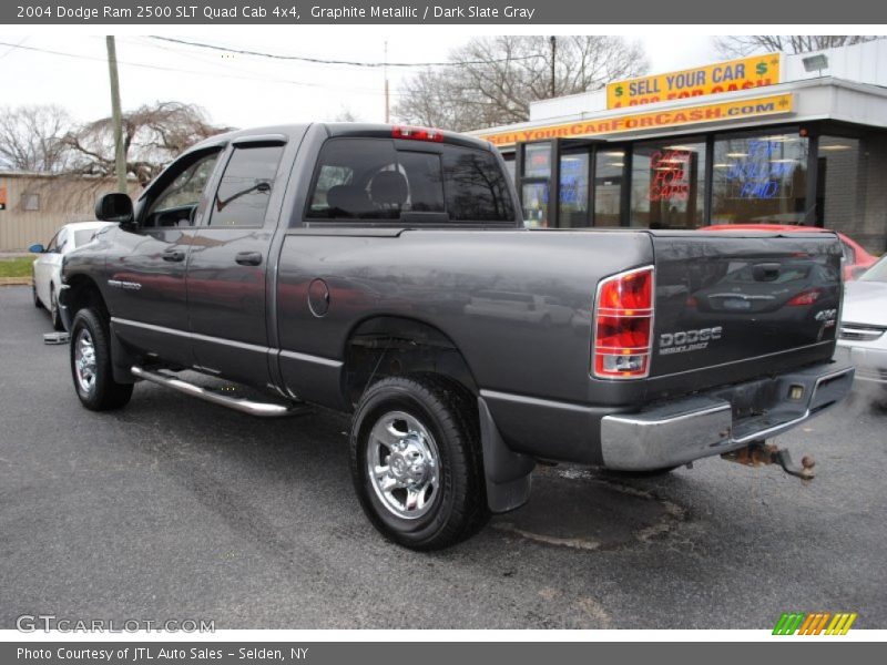 Graphite Metallic / Dark Slate Gray 2004 Dodge Ram 2500 SLT Quad Cab 4x4