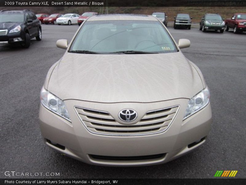 Desert Sand Metallic / Bisque 2009 Toyota Camry XLE