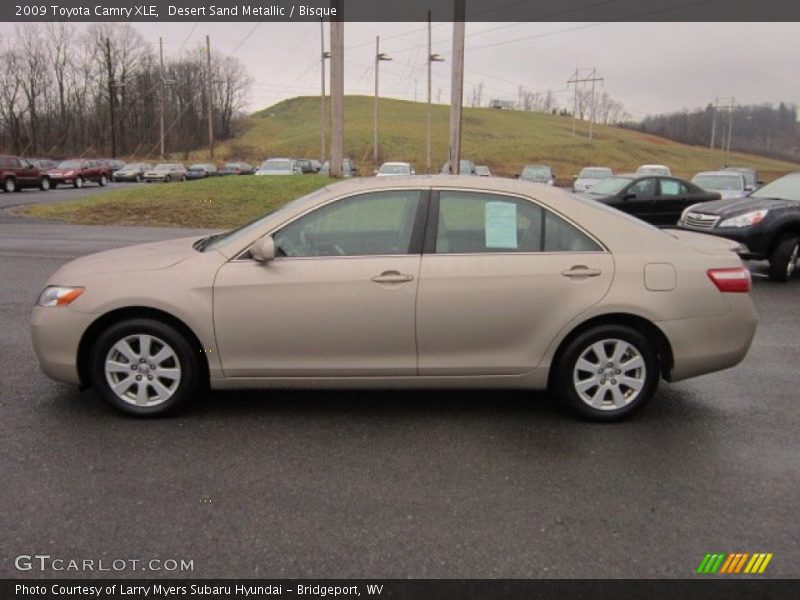 Desert Sand Metallic / Bisque 2009 Toyota Camry XLE