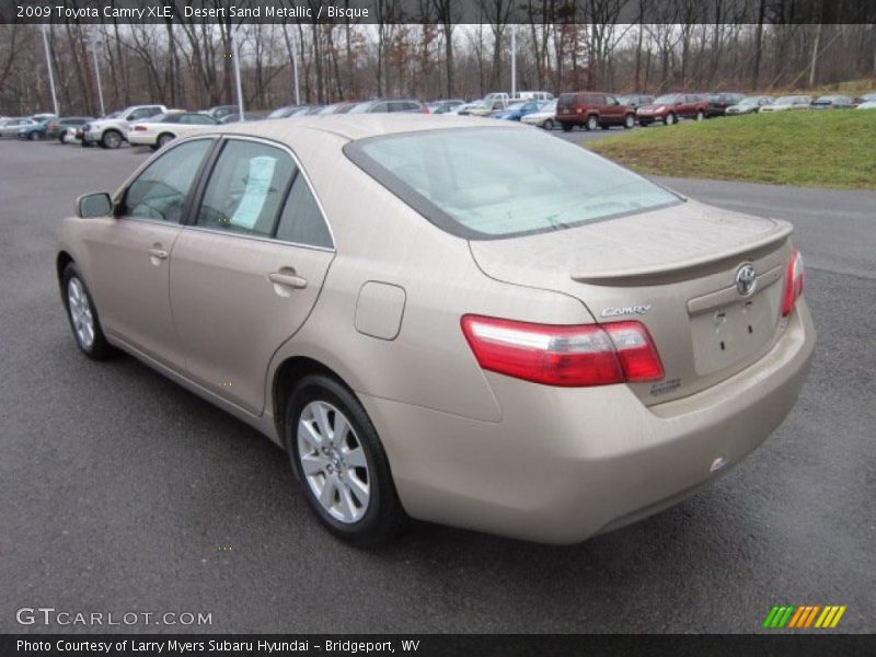 Desert Sand Metallic / Bisque 2009 Toyota Camry XLE