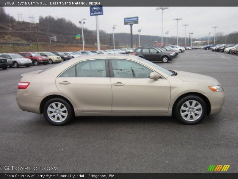 Desert Sand Metallic / Bisque 2009 Toyota Camry XLE