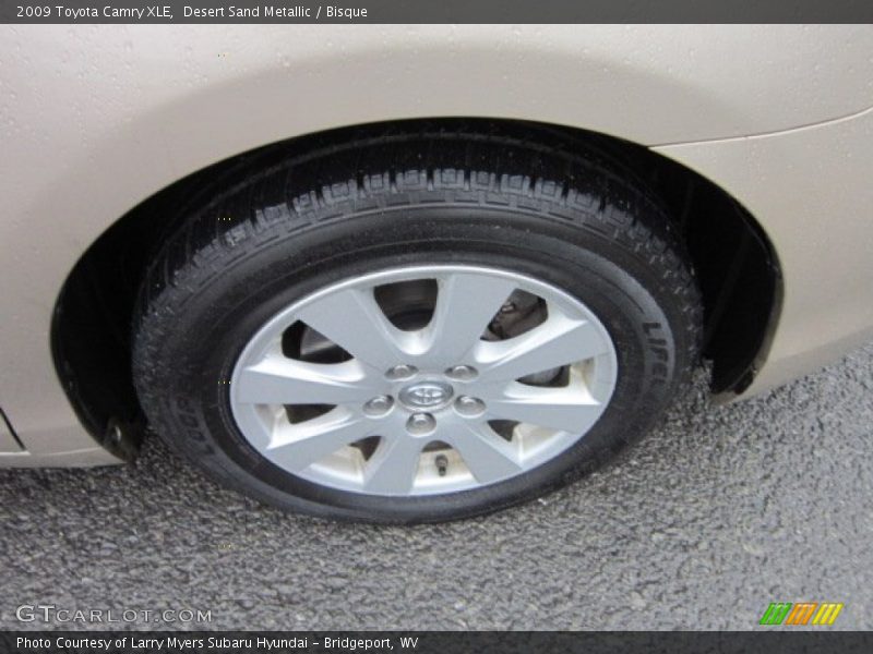 Desert Sand Metallic / Bisque 2009 Toyota Camry XLE