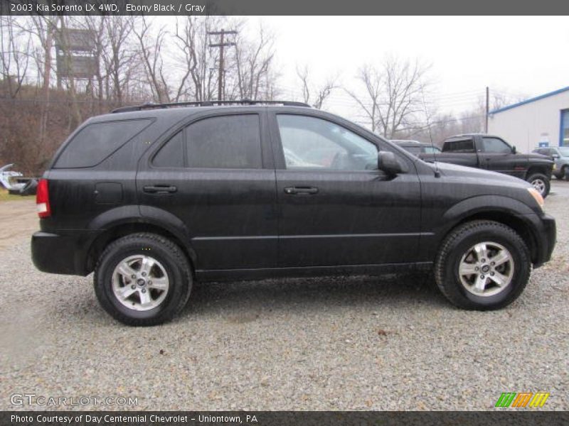 Ebony Black / Gray 2003 Kia Sorento LX 4WD