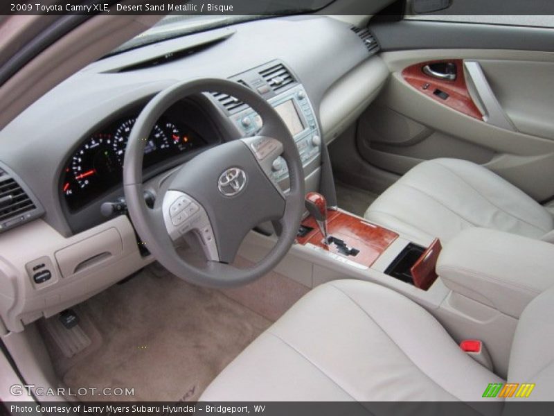 Desert Sand Metallic / Bisque 2009 Toyota Camry XLE
