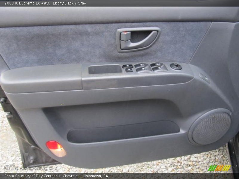 Ebony Black / Gray 2003 Kia Sorento LX 4WD