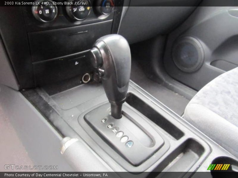 Ebony Black / Gray 2003 Kia Sorento LX 4WD