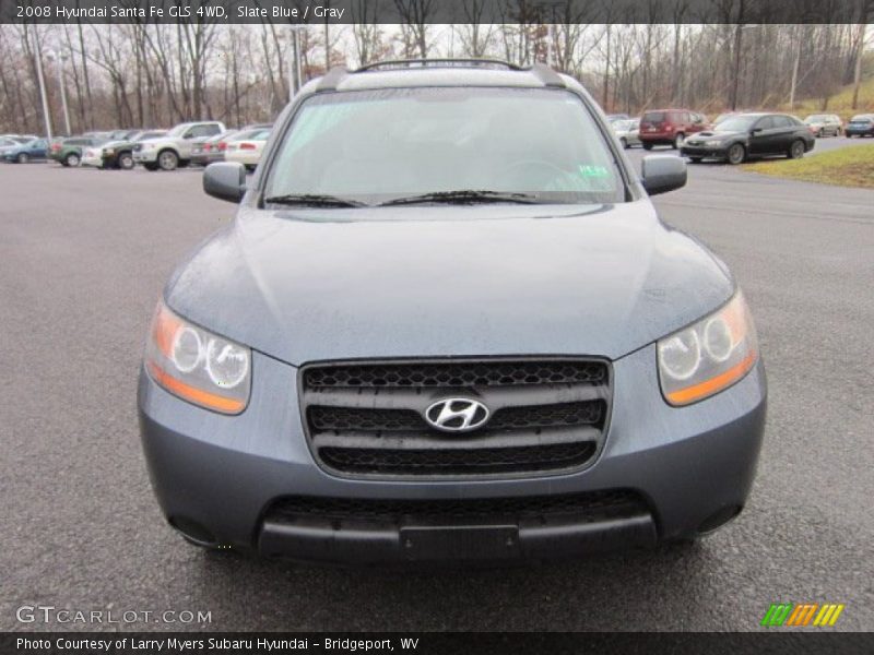 Slate Blue / Gray 2008 Hyundai Santa Fe GLS 4WD