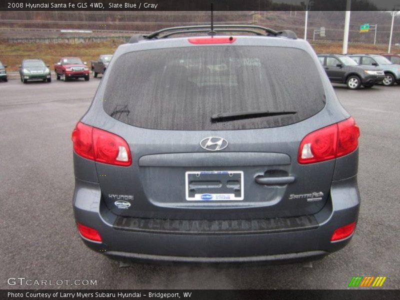 Slate Blue / Gray 2008 Hyundai Santa Fe GLS 4WD