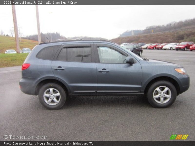 Slate Blue / Gray 2008 Hyundai Santa Fe GLS 4WD