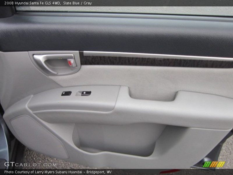 Slate Blue / Gray 2008 Hyundai Santa Fe GLS 4WD