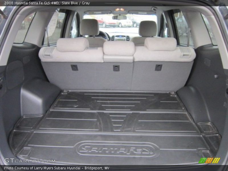 Slate Blue / Gray 2008 Hyundai Santa Fe GLS 4WD