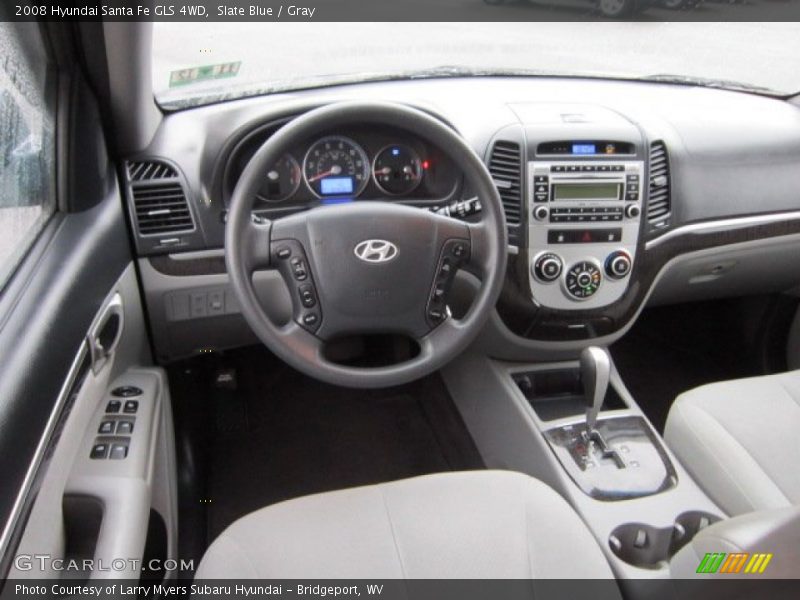 Slate Blue / Gray 2008 Hyundai Santa Fe GLS 4WD