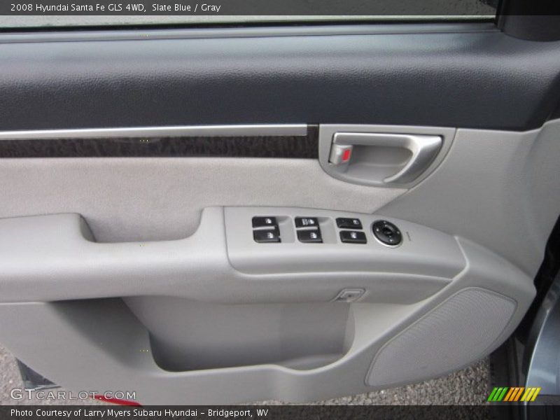 Slate Blue / Gray 2008 Hyundai Santa Fe GLS 4WD