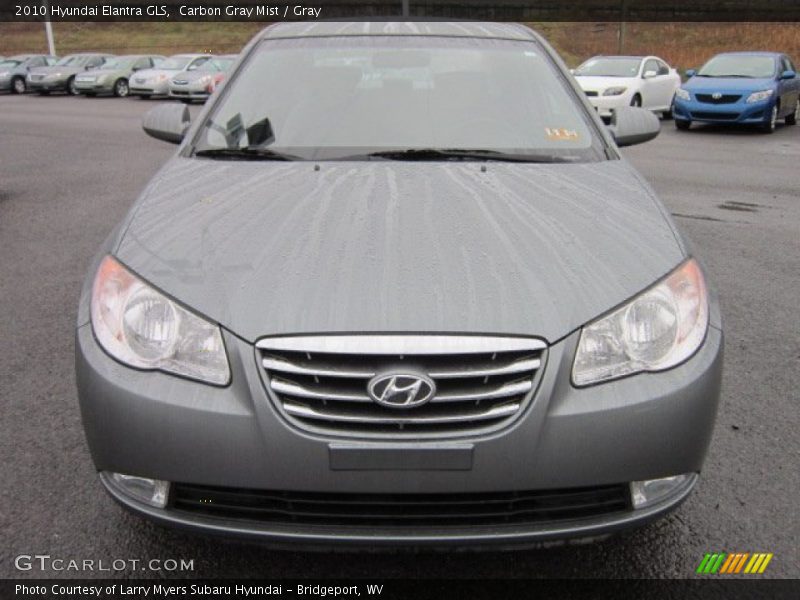 Carbon Gray Mist / Gray 2010 Hyundai Elantra GLS