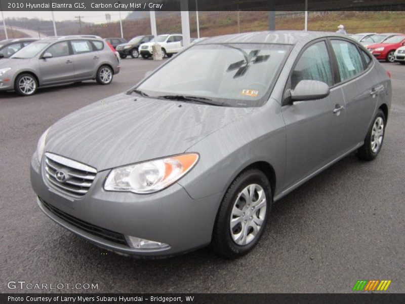 Carbon Gray Mist / Gray 2010 Hyundai Elantra GLS