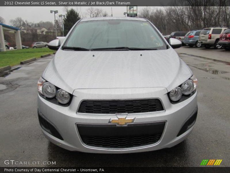  2012 Sonic LS Sedan Silver Ice Metallic