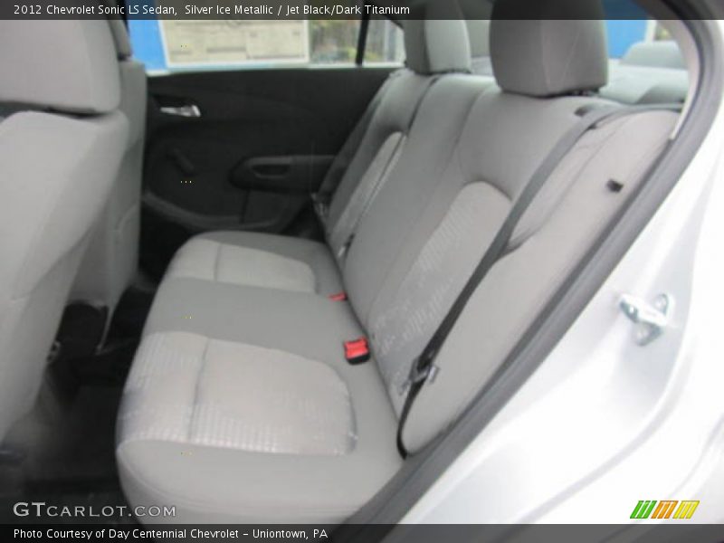 Silver Ice Metallic / Jet Black/Dark Titanium 2012 Chevrolet Sonic LS Sedan