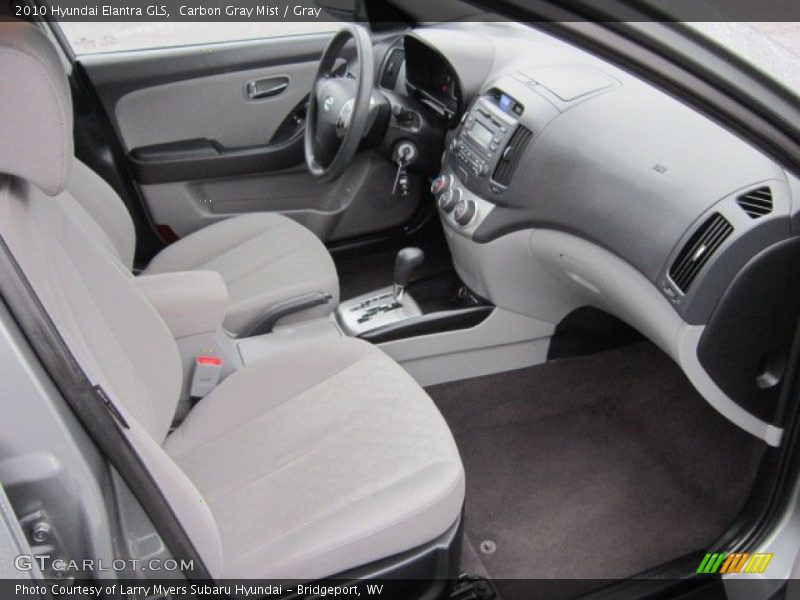 Carbon Gray Mist / Gray 2010 Hyundai Elantra GLS