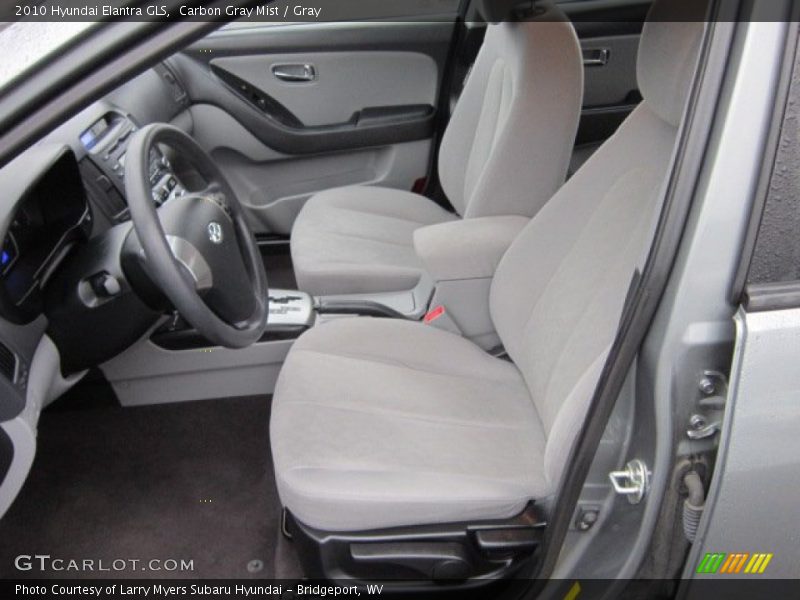 Carbon Gray Mist / Gray 2010 Hyundai Elantra GLS