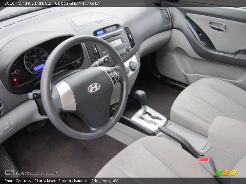 Carbon Gray Mist / Gray 2010 Hyundai Elantra GLS