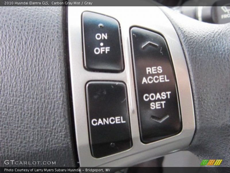 Carbon Gray Mist / Gray 2010 Hyundai Elantra GLS