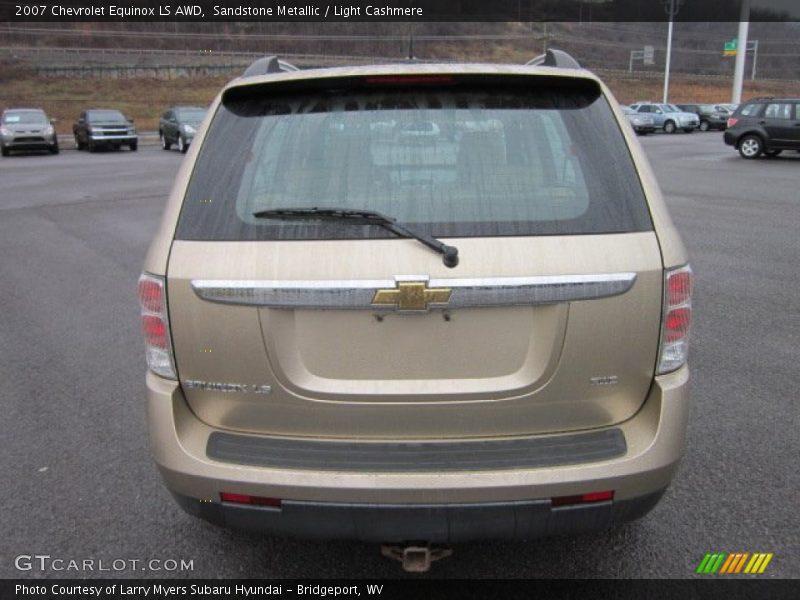 Sandstone Metallic / Light Cashmere 2007 Chevrolet Equinox LS AWD