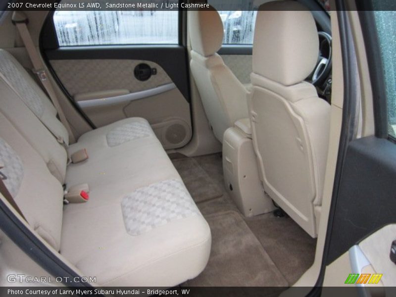 Sandstone Metallic / Light Cashmere 2007 Chevrolet Equinox LS AWD