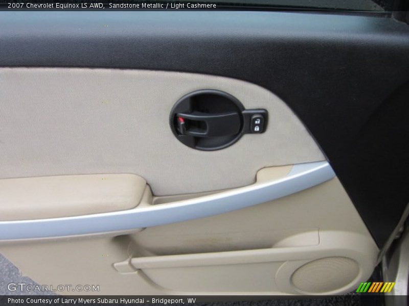 Sandstone Metallic / Light Cashmere 2007 Chevrolet Equinox LS AWD