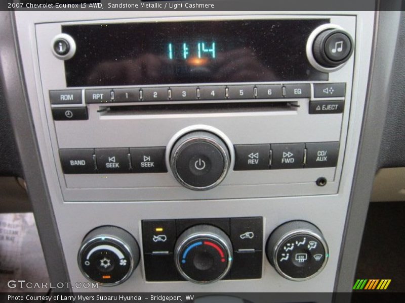 Sandstone Metallic / Light Cashmere 2007 Chevrolet Equinox LS AWD